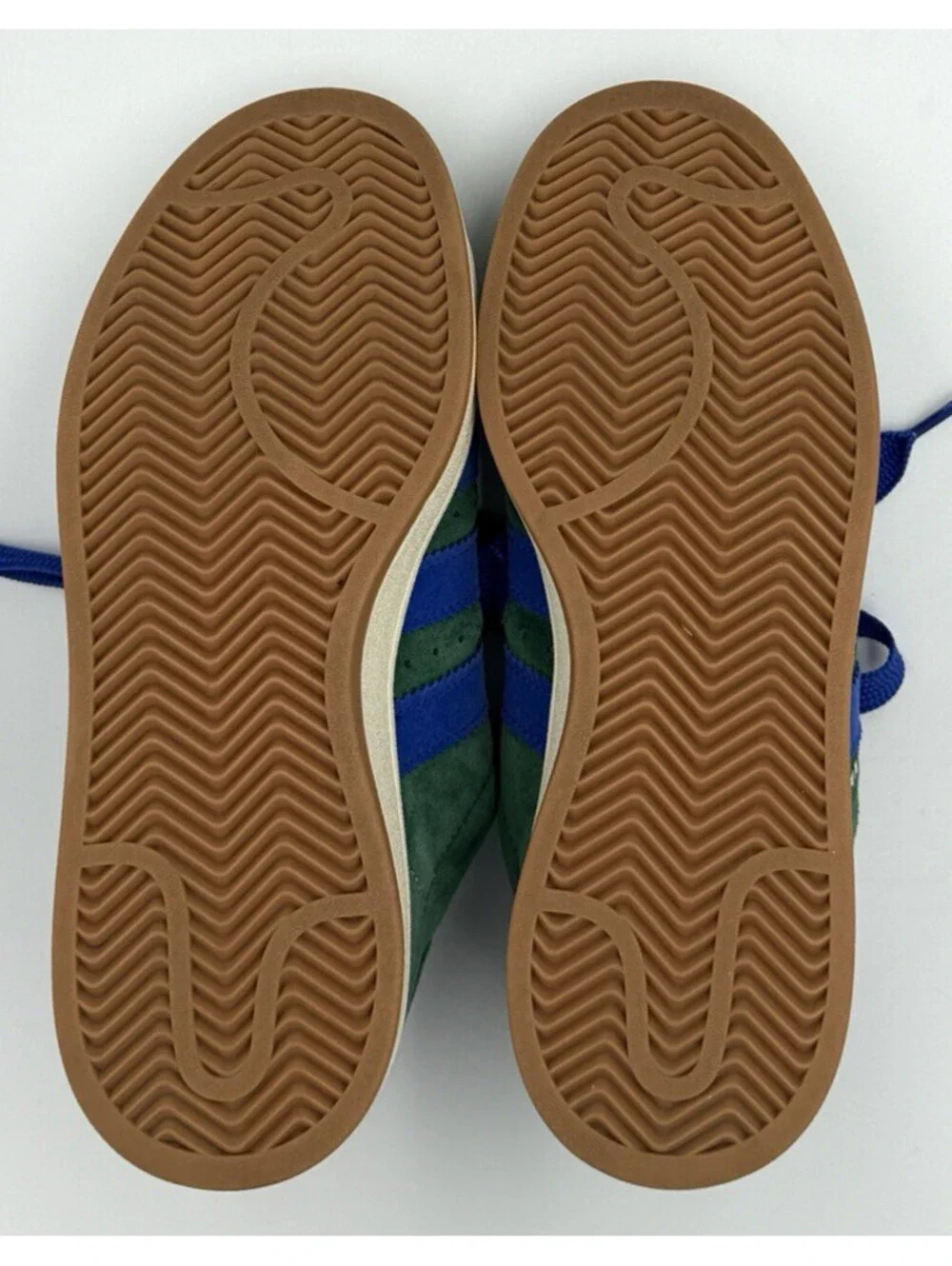adidas Campus 00s Dark Green Semi Lucid Blue Size 7 Mens Sneakers HQ4571